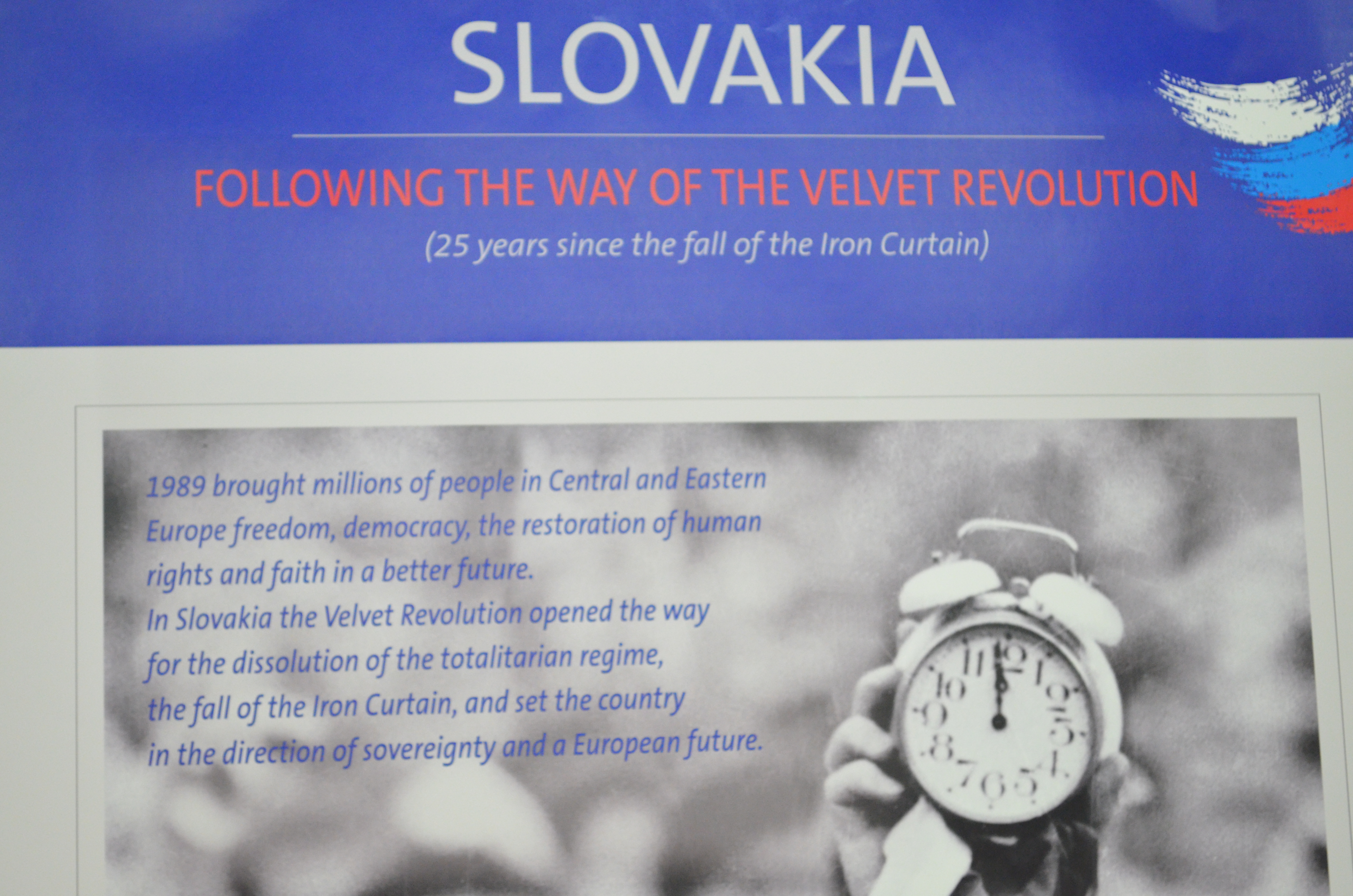 You are currently viewing Exhibition dedicated to 25th Anniversary of the Velvet Revolution