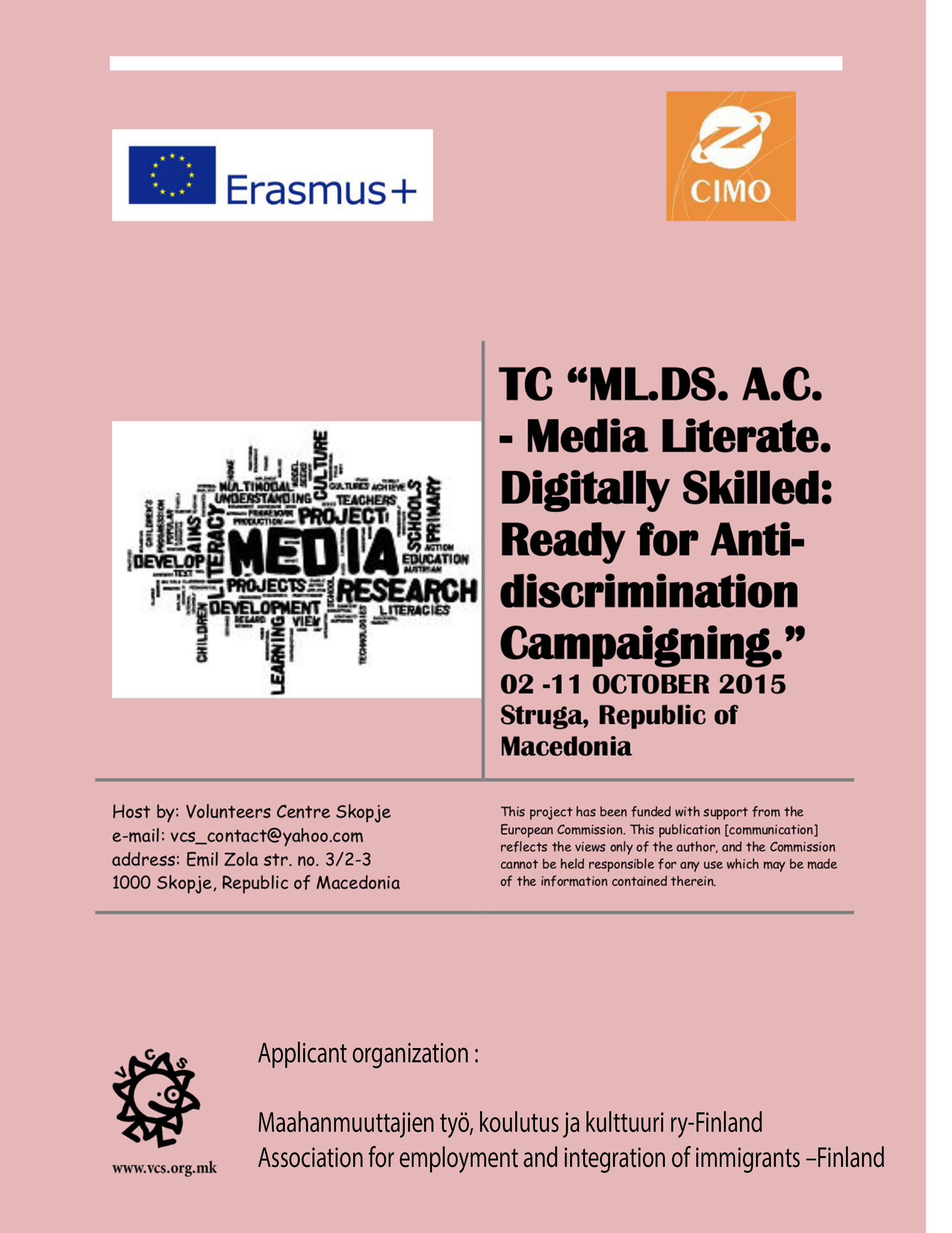 You are currently viewing The training course ,,Media Literate,, in Struga