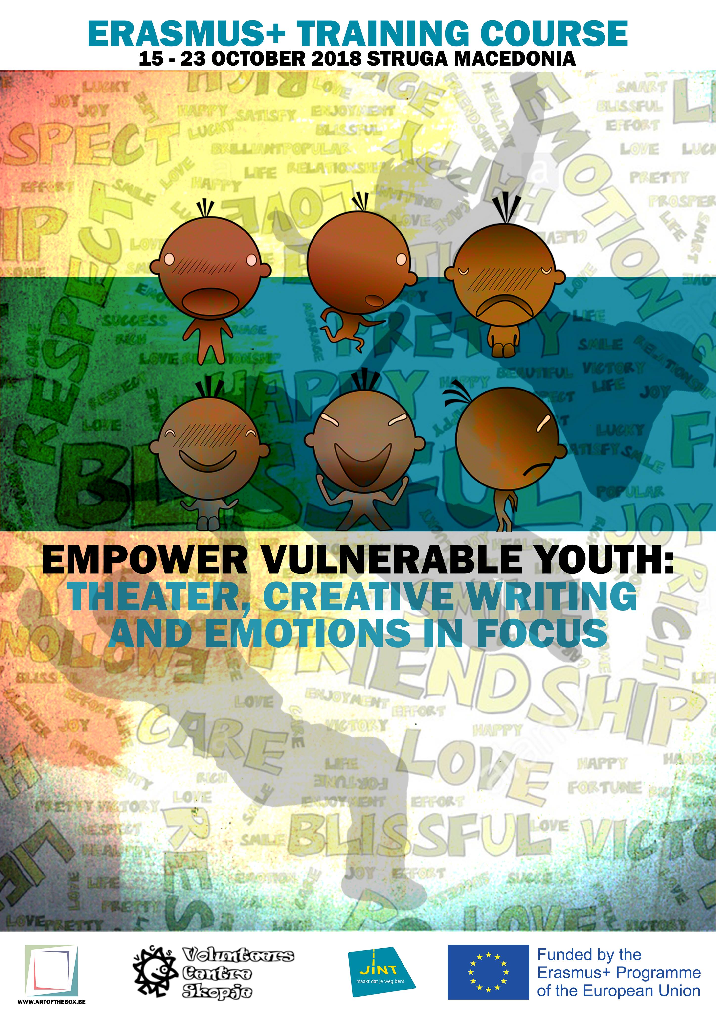 You are currently viewing Empower Vulnerable Youth: Theater, Creative Writing and Emotions in Focus.