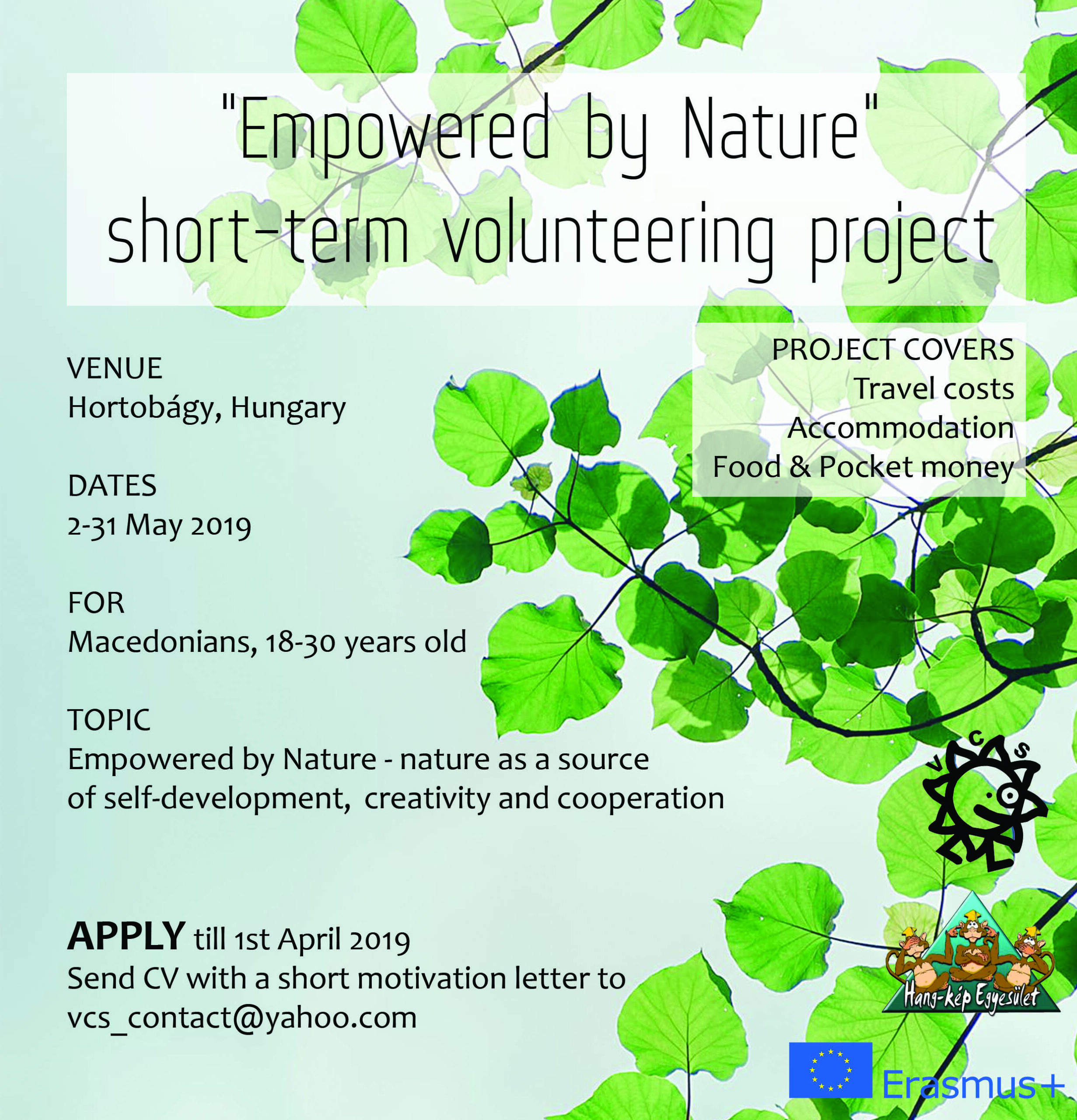 Read more about the article Short term volunteering project “Empowered by Nature”