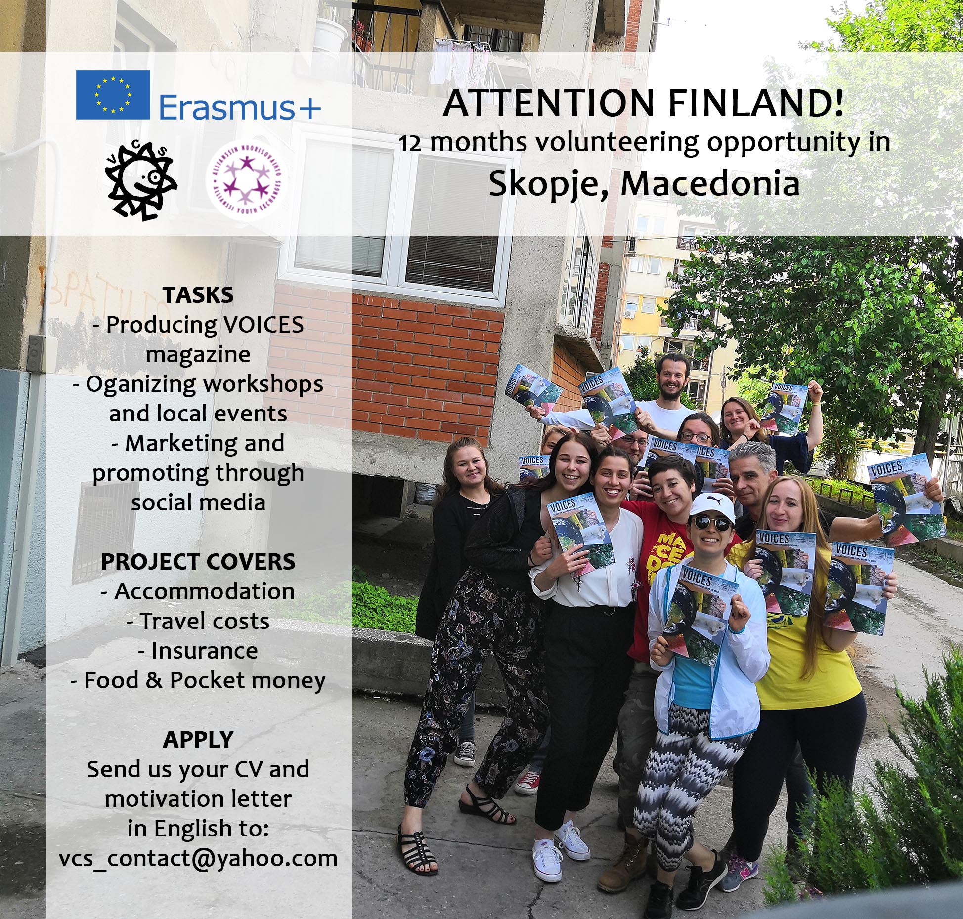 You are currently viewing Looking for volunteer from FINLAND!