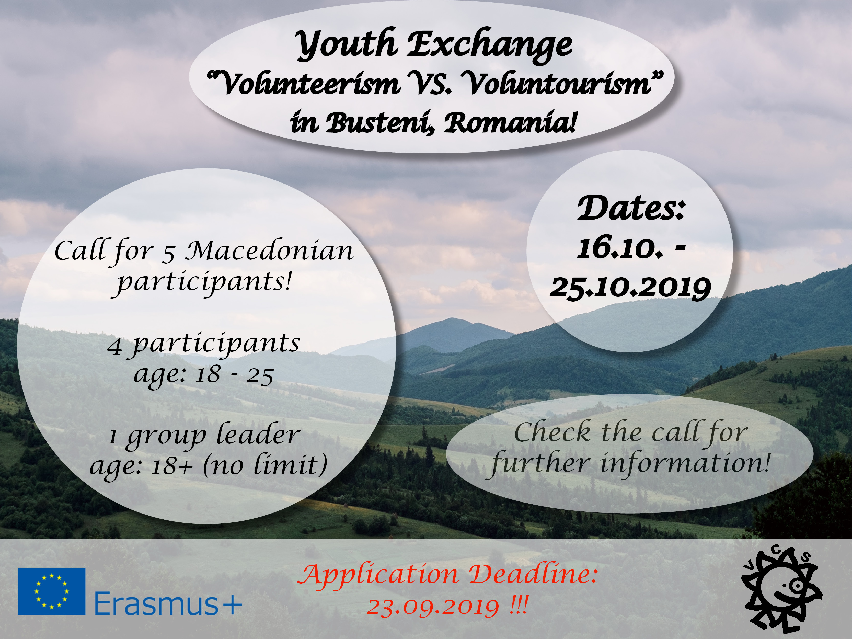 Read more about the article Call for participants for Youth Exchange in Romania!