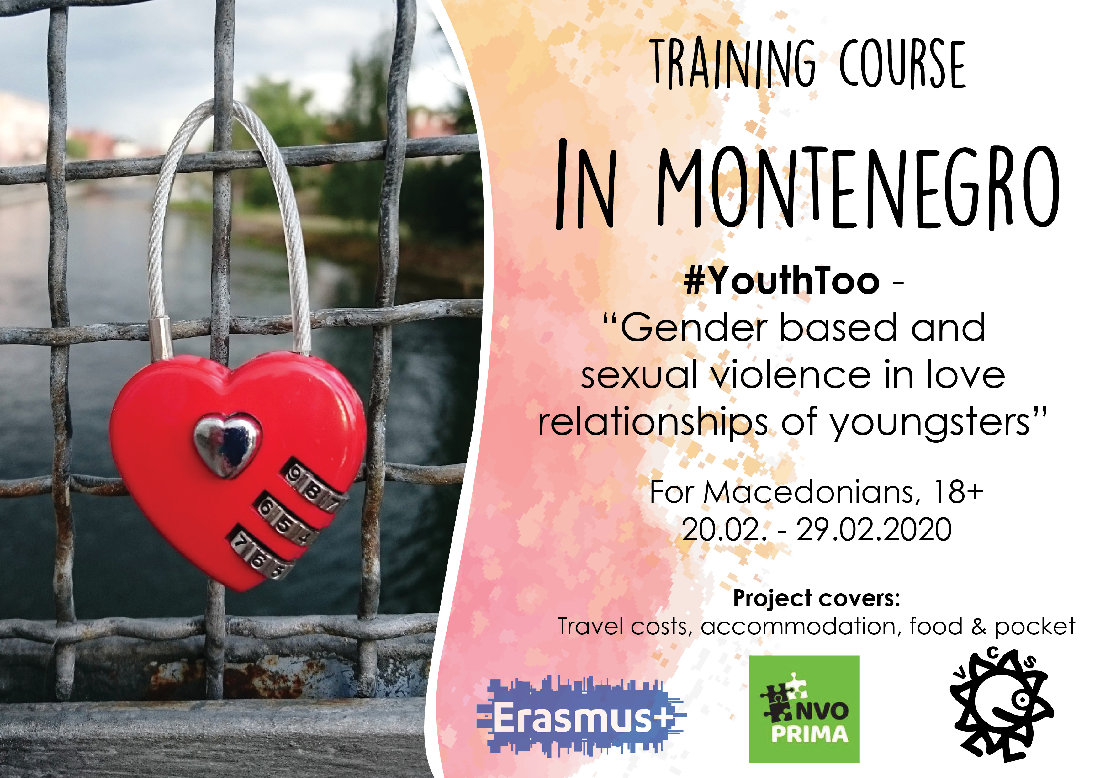 Read more about the article Call for participants for Training Course in Montenegro!