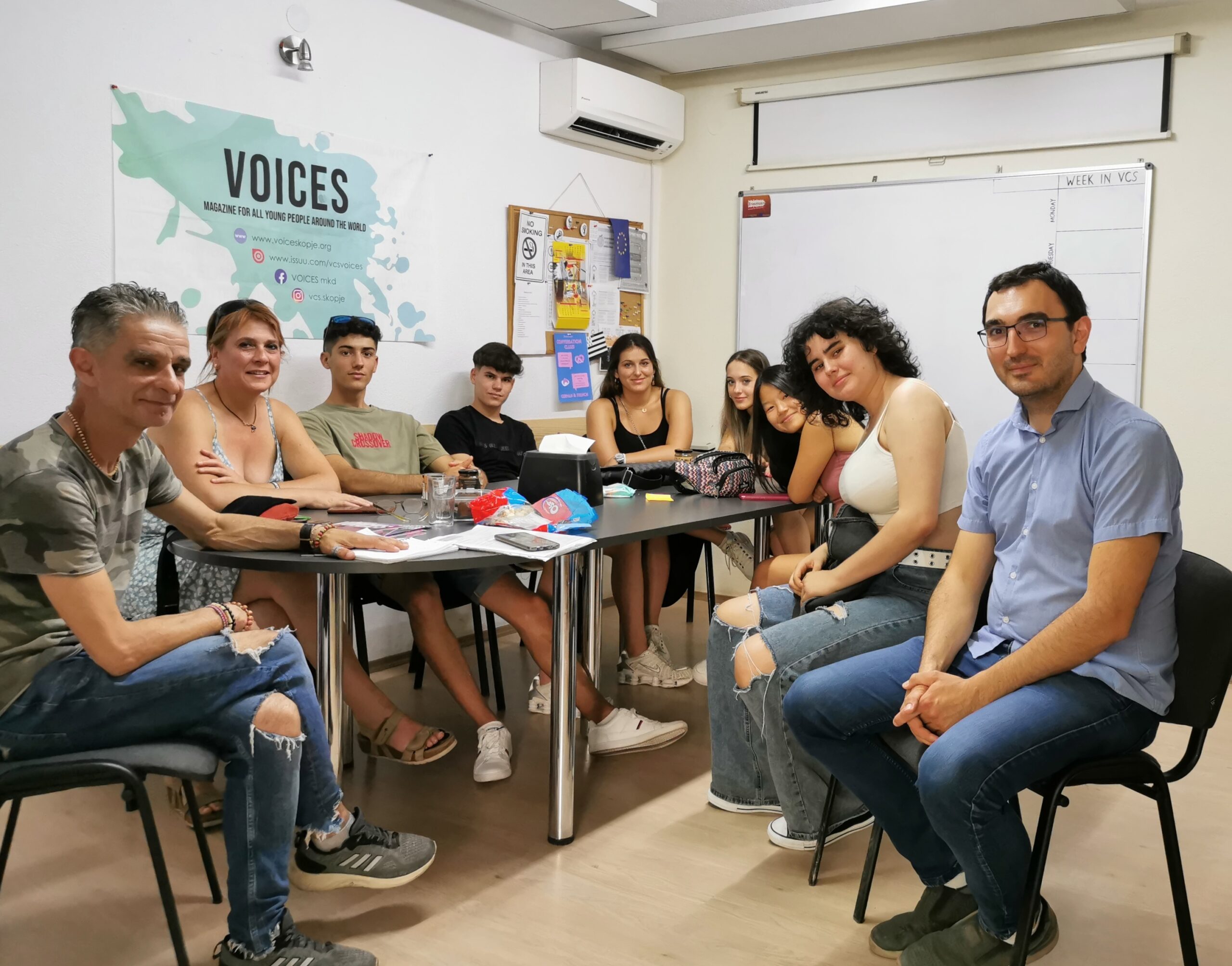Read more about the article Hola Македонија! Група од 6 ВЕТ-студенти пристигна од Шпанија!