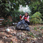 Cleaning garbage from the nature in Skopje