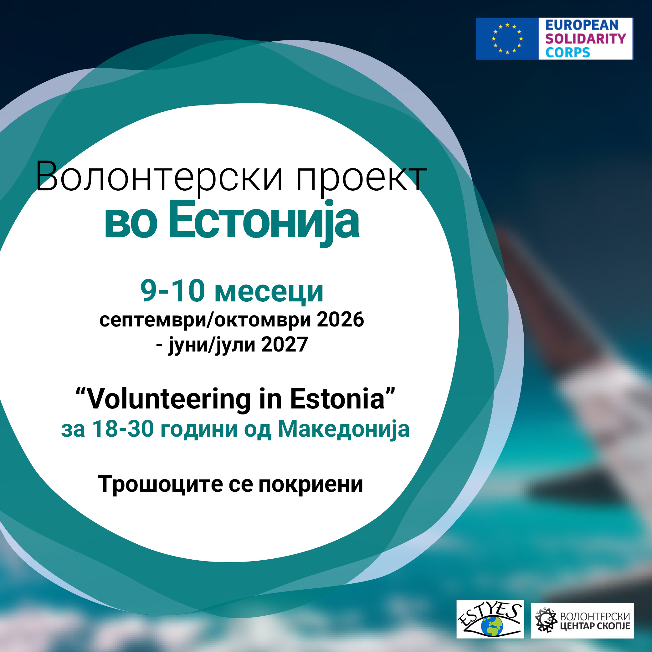 You are currently viewing Call for volunteers in Estonia!